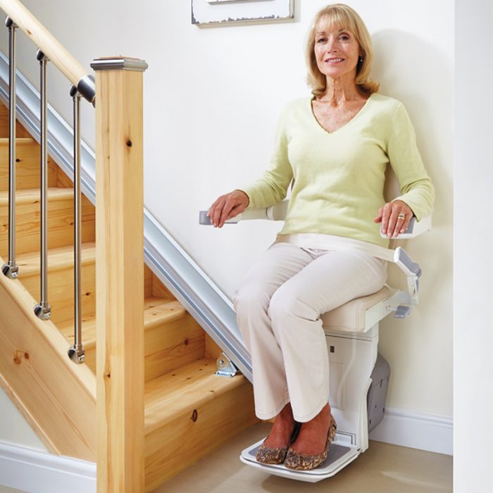 Rental of indoor and outdoor chair stair lifts
